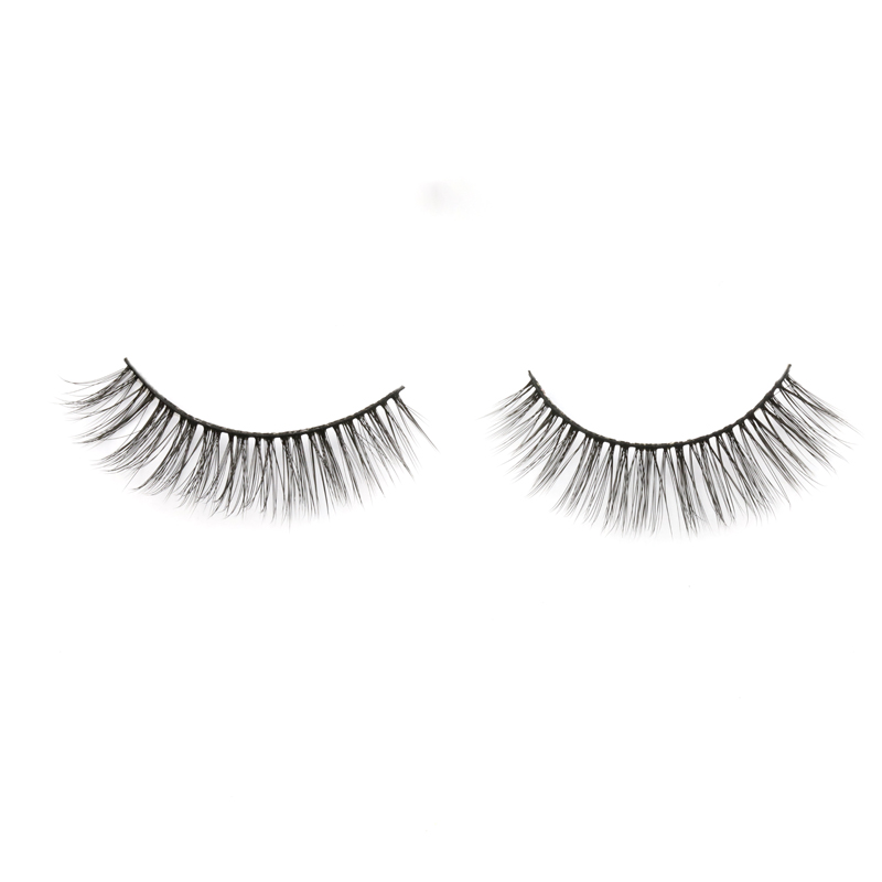 Private label high quality 2021 new 3D silk lashes false eyelashes faux mink silk eyelash SPG76 JN76